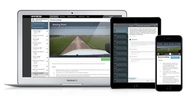 Sporty's pilot training apps