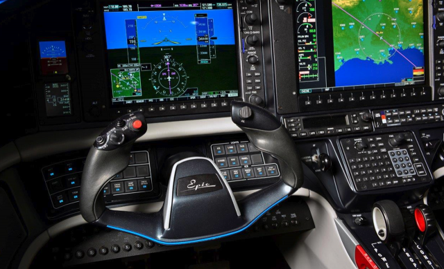 Epic took great pains to create a cockpit that makes the pilot's job of systems management as easy and intuitive as possible.