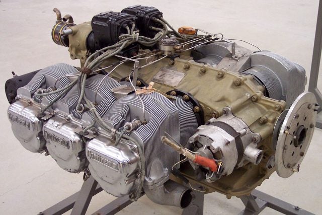 Continental 550-series engine.