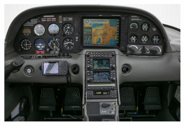 Sagem multifunction display - Cirrus Buyers Guide - Plane & Pilot