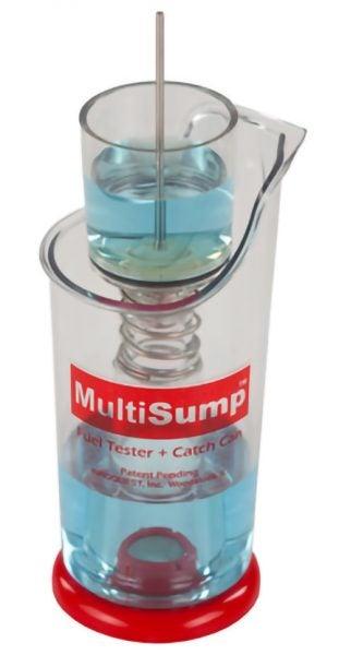 multisump aircraft fuel tester