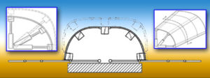 The fuselage could employ a tensile body that stretches between flexible frame members that optimizes shape for flight versus ground operation.
