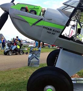 Kitfox's Titan engine installation was particular well achieved, like most Kitfox factory aircraft.