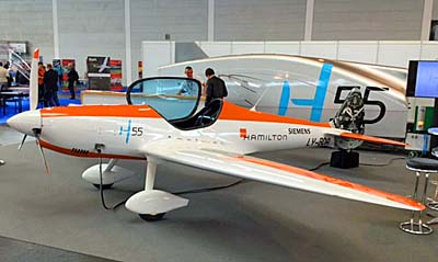 electric powered aerobatic Twister aircraft