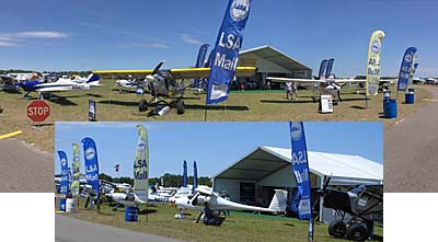 Light-Sport Aircraft Mall at Sun 'n Fun 2017 airshow