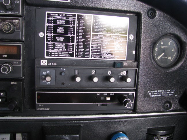 Narco 50A transponder