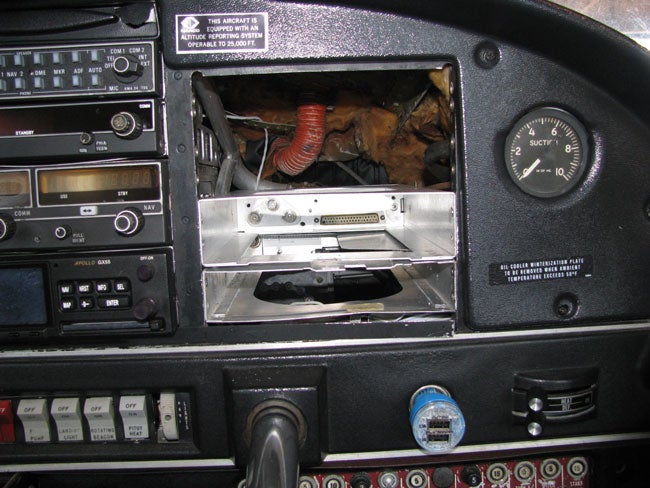 Transponder rack installation