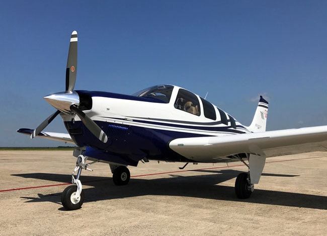 Beechcraft Bonanza G36 on the ramp