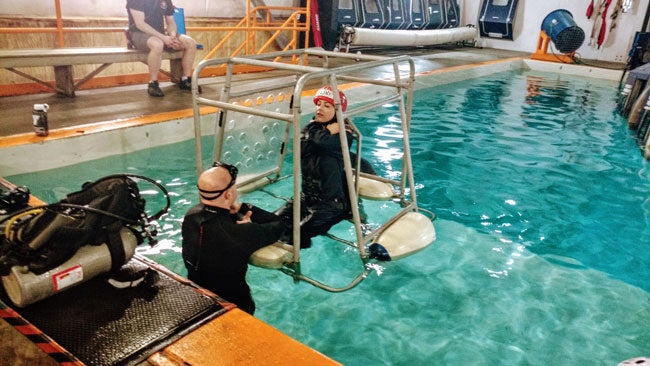 Shallow Water Egress Trainer (SWET)
