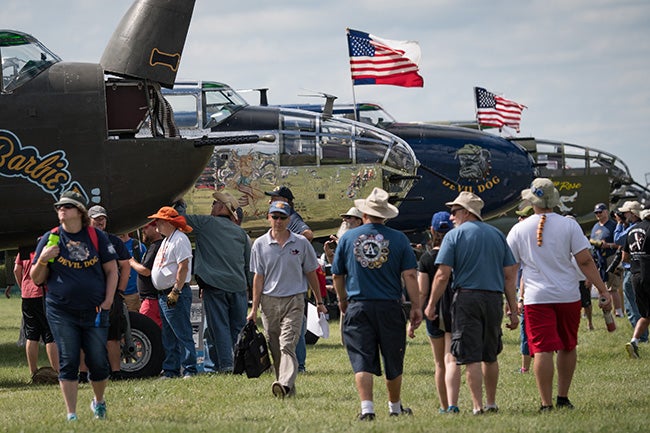 B-25 bombers