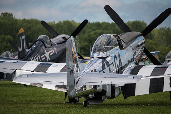 Mustang and Corsair