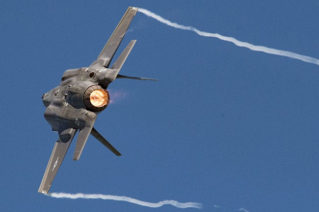 F-35 performance turn