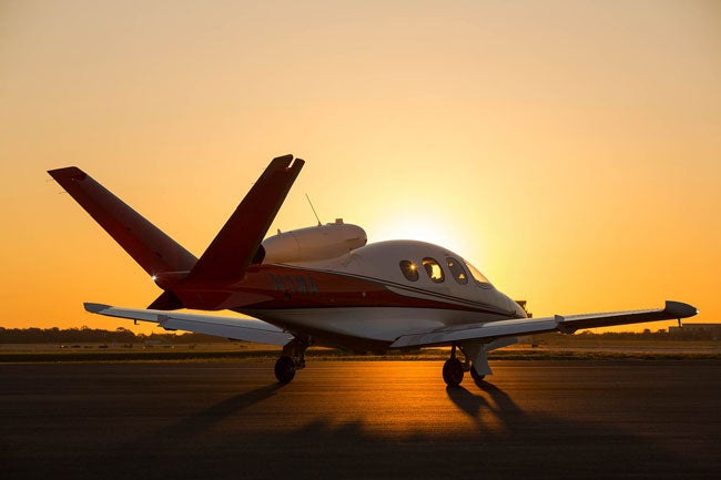 Cirrus Vision Jet auction