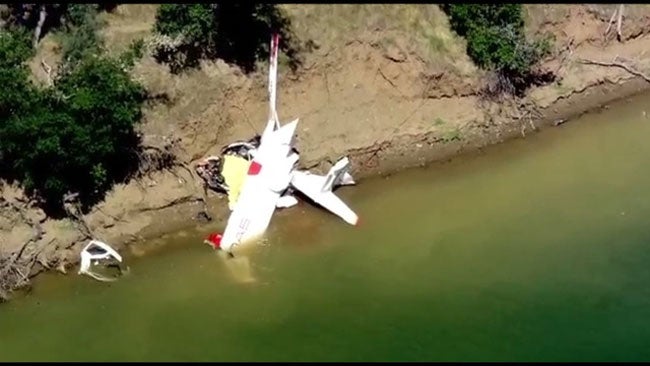 Icon A5 Crash at Lake Berryessa