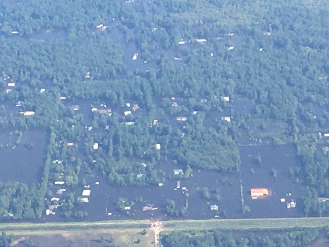 Hurricane Harvey flooding