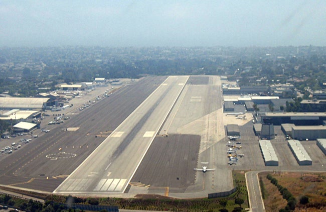 Santa Monica runway