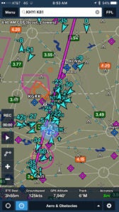ForeFlight Scout targets screenshot