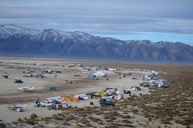 High Sierra fly-in