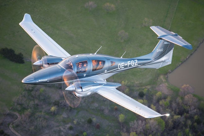 2017 Plane of the Year - Diamond DA62