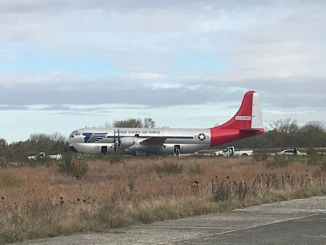 C-97G, ready for departure