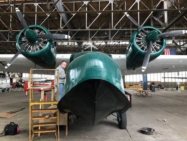 Grumman Goose at HARP hangar