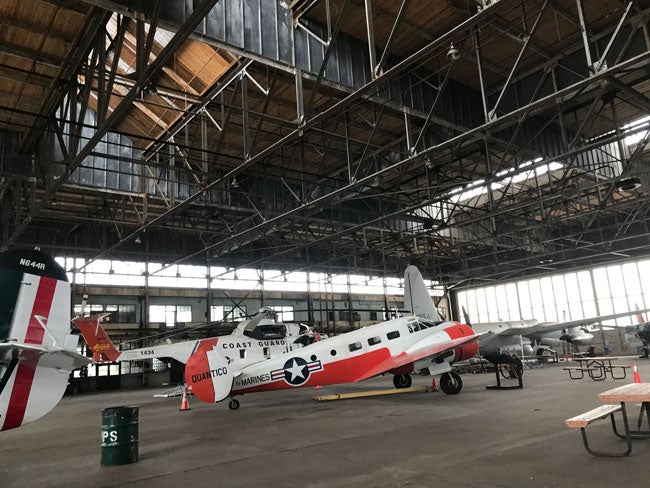 HARP hangar