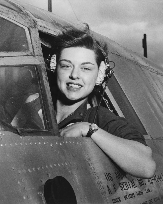 Women In Aviation - WASP pilot Elizabeth L. Remba Gardner