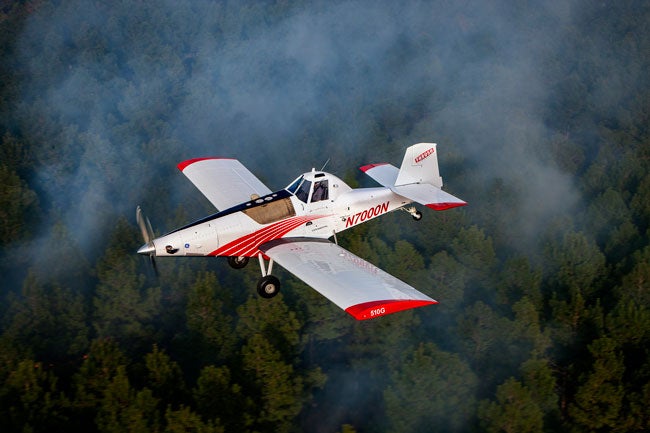 Thrush plans to develop an autonomous fire-fighting aircraft similar to its 510G Switchback
