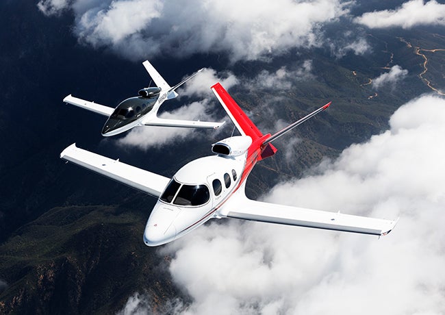 Cirrus Aircraft SF50 Vision Jet.