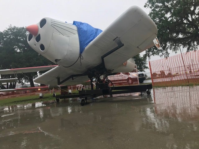 Raining at Sun 'n Fun