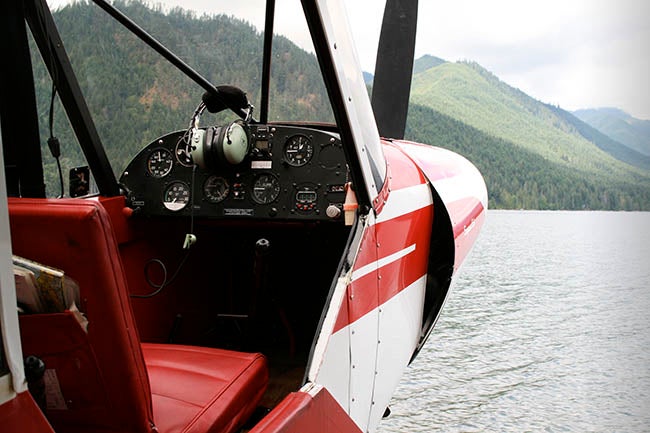 Super Cub floating