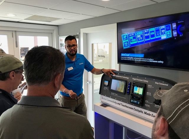 Bendix-King's AeroVue Touch product manager Karan Shrivastava