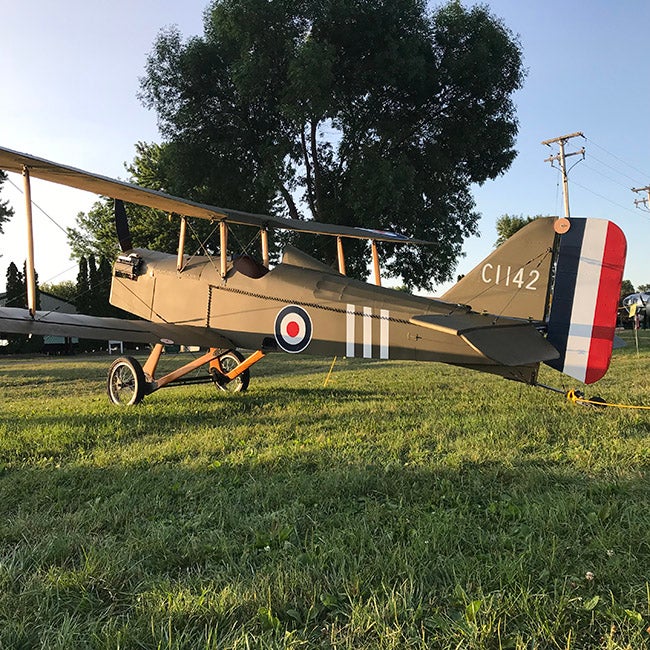 A British SE.5 Replica