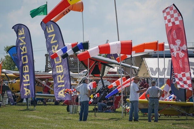 The Ultra Light Area at EAA AirVenture Oshkosh 2018