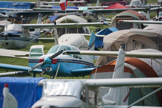Oshkosh Parking Area