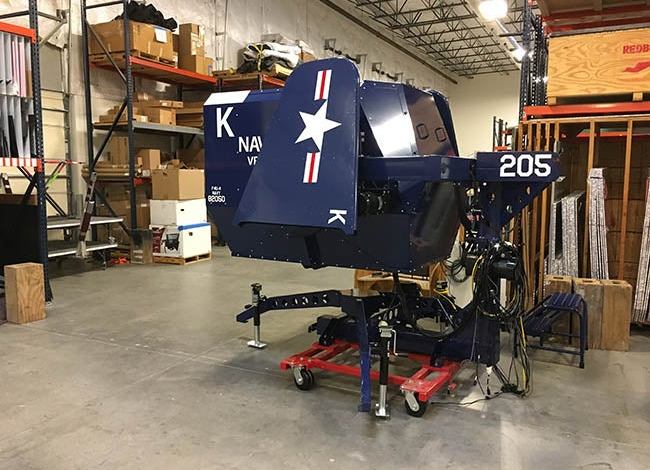Redbird Corsair Simulator