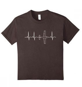Airplane Heartbeat T-Shirt