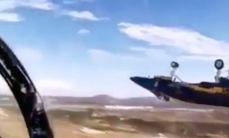 U.S. Navy Blue Angel inverted