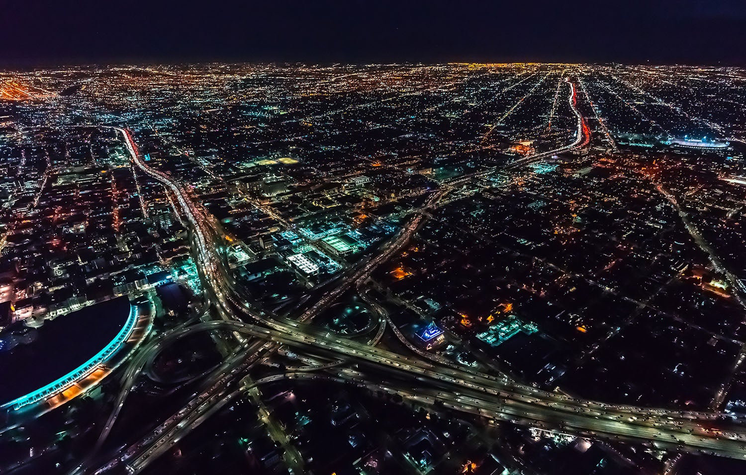 Flying at night