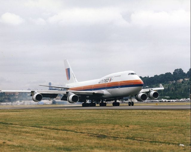 United Airlines 747