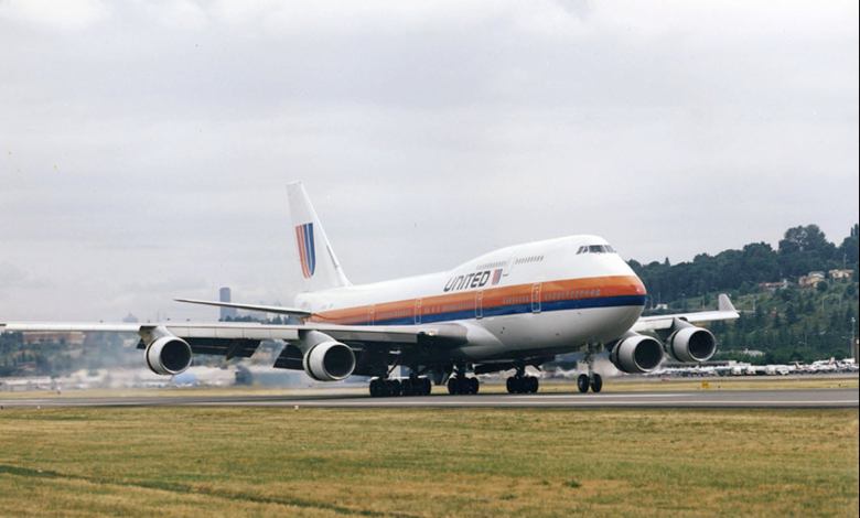 United Airlines 747