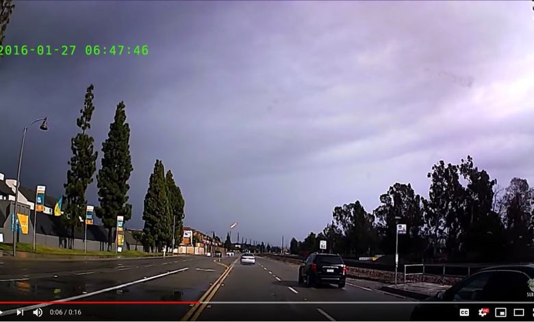 Southern California plane explosion.