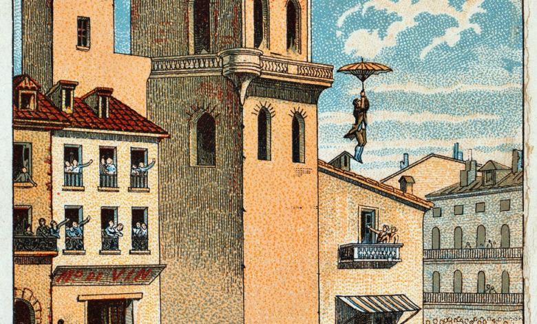 Parachute depiction