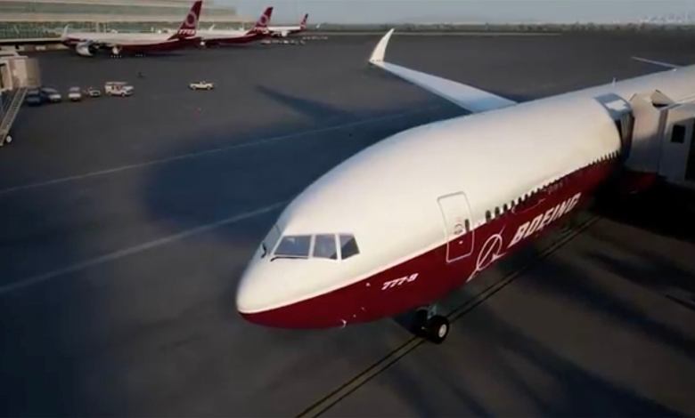 Boeing 777X Wing Folding