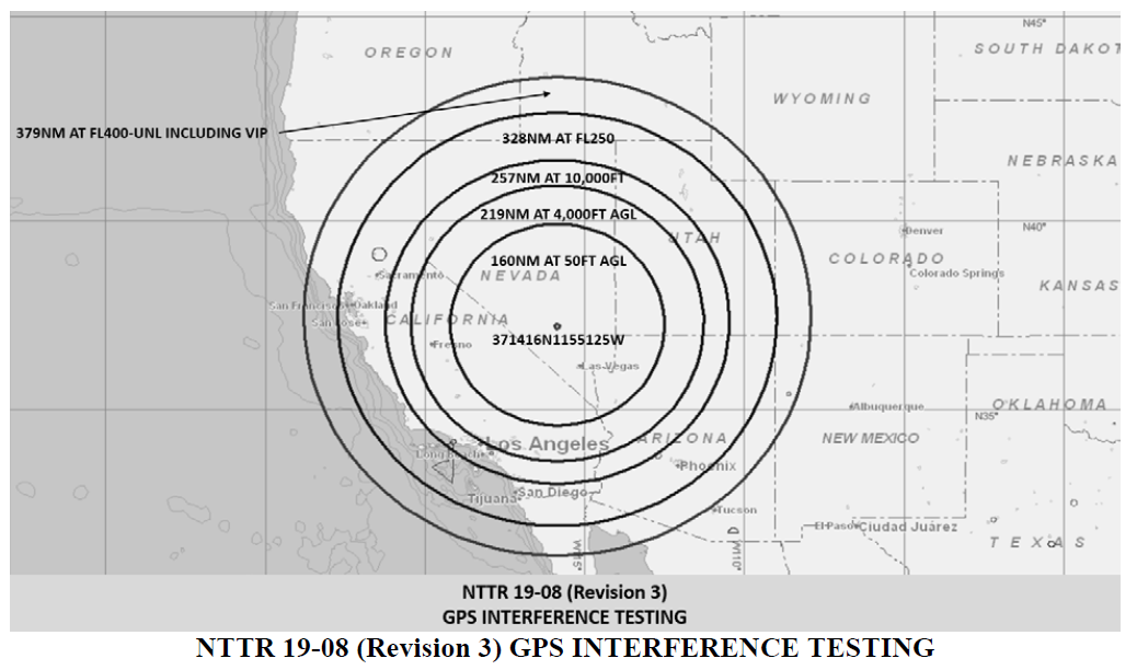 Nevada GPS Test Graphic