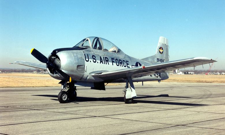 North American T-28A
