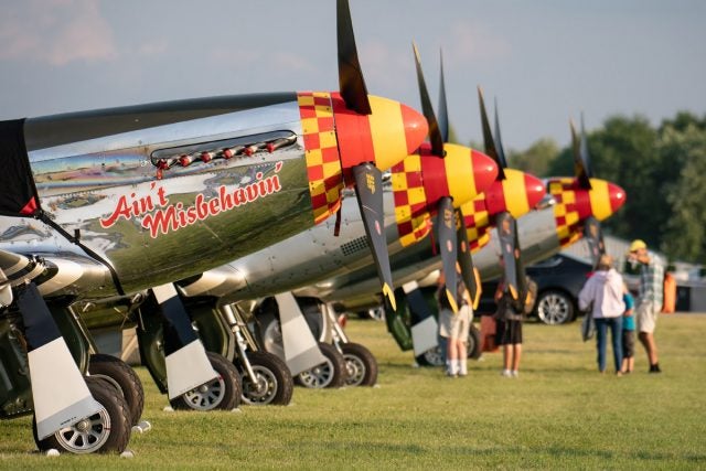 P-51 Mustangs