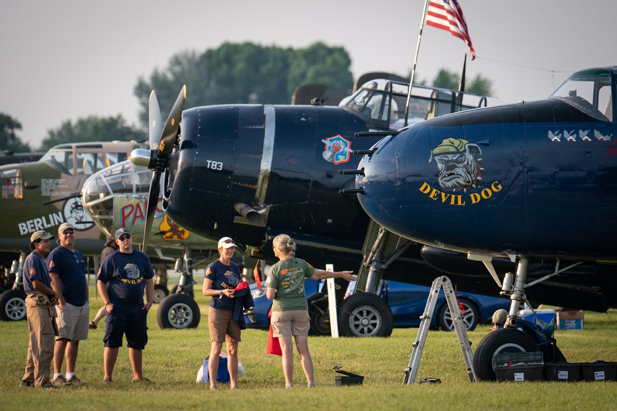 Warbirds at EAA AirVenture Oshkosh 2019