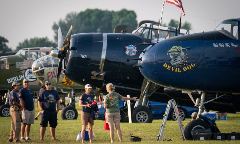 Warbirds at EAA AirVenture Oshkosh 2019