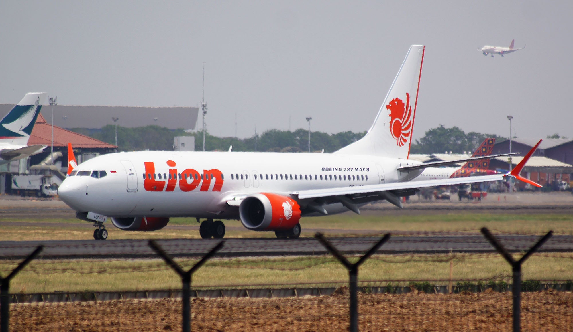 A Lion Air Boeing 737 Max 8